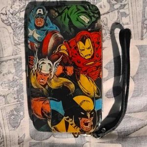 Marvel Comics team clear design Wallet | FREE...
